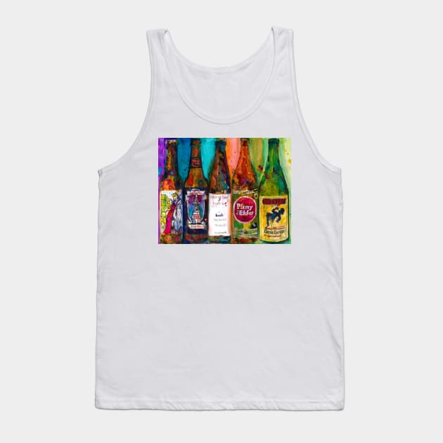 Zombie Dust, Dead Man Ale, Lunch, PlinytheEdler, Centillion Combo Fancy Beer Man Cave Tank Top by dfrdesign